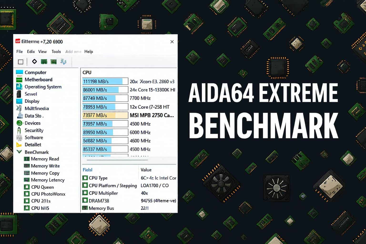 aida64 extreme benchmark