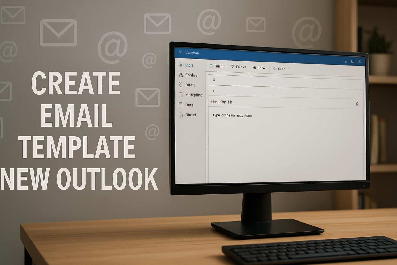 create email template new outlook