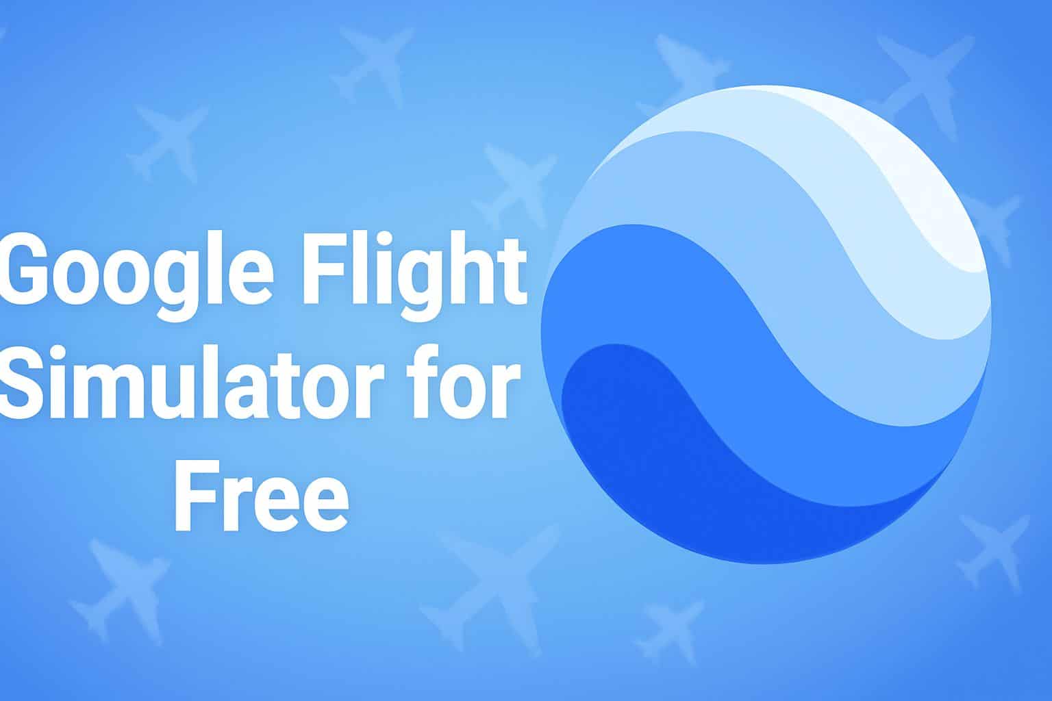 free google flight simulator