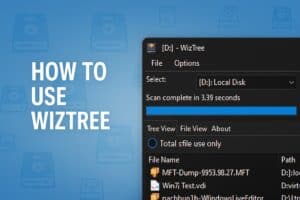 How to Use WizTree to Free Up Disk Space on Windows PCs