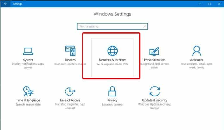 How to Use Network and Internet Settings in Windows 10