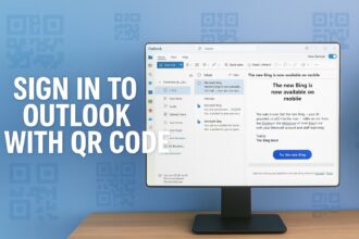 sign in outlook qr code
