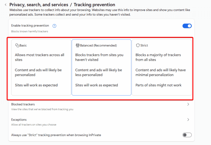 Manage Privacy Settings in Microsoft Edge: Step by Step