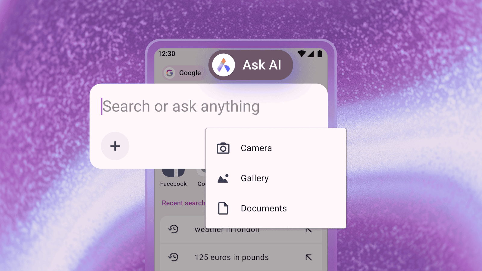 Ask AI Opera File Attachment
