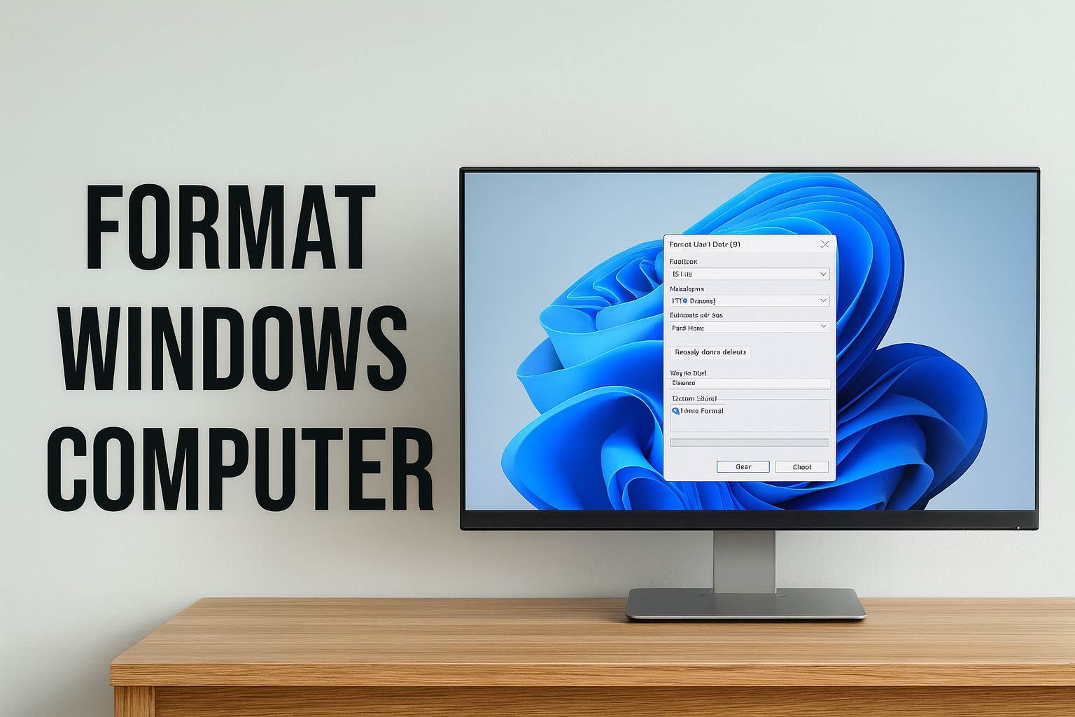 format windows computer