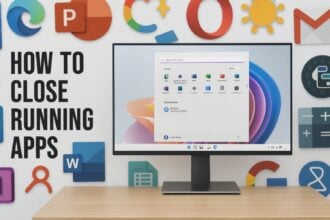 how to close running apps