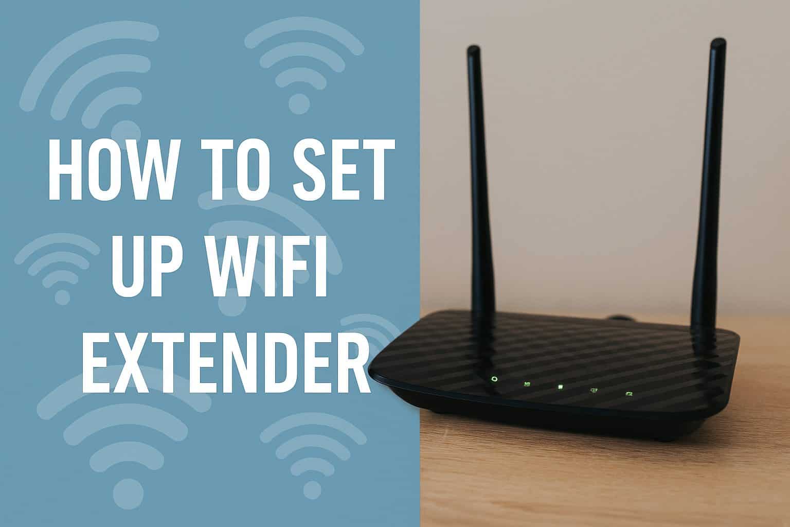 how to set up wifi extender