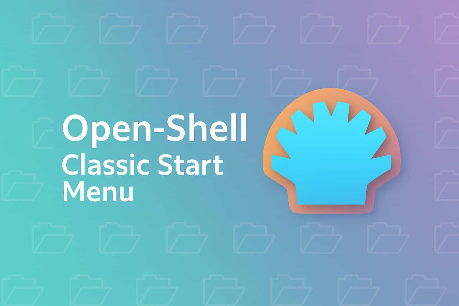 open shell classic start menu
