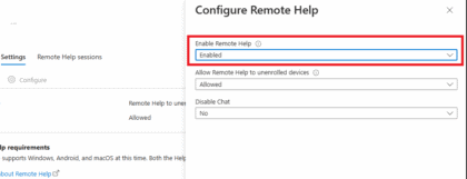Enable Remote Help App with Intune for Faster Windows Support