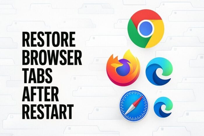 restore browser tabs after restart