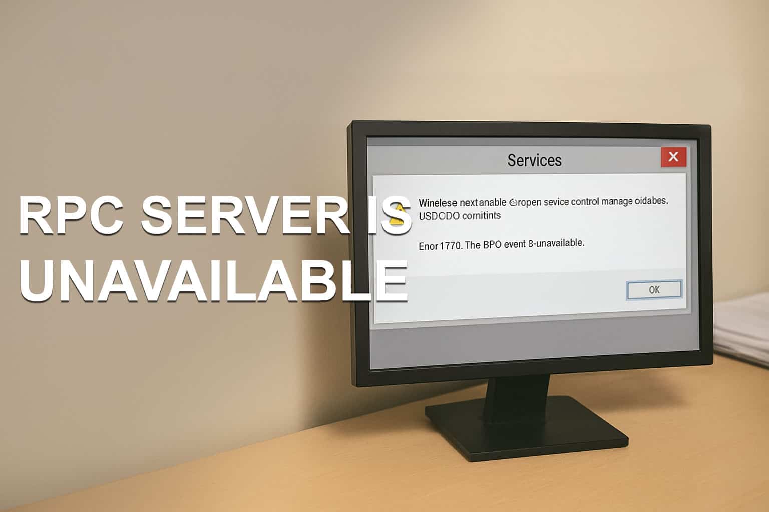 rpc server is unavailable