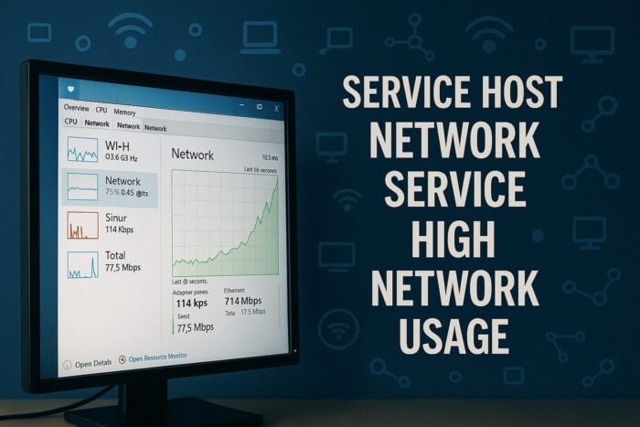 service host network service network usage