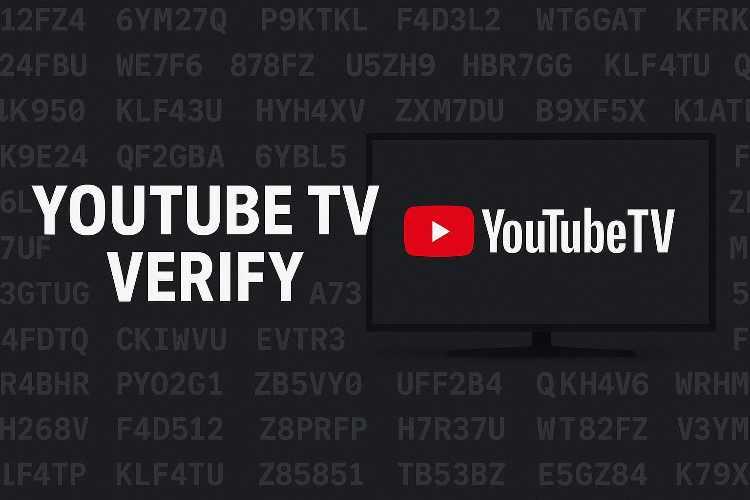tv youtube verify