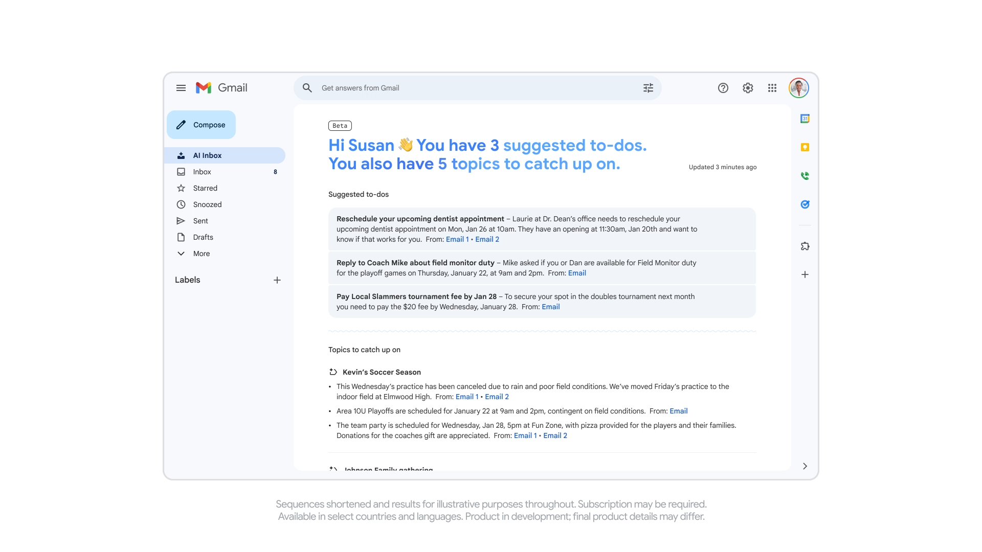 AI inbox