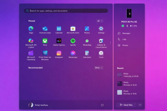 KB5074105 start menu fix