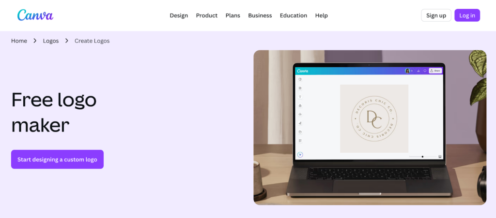 Canva logo maker