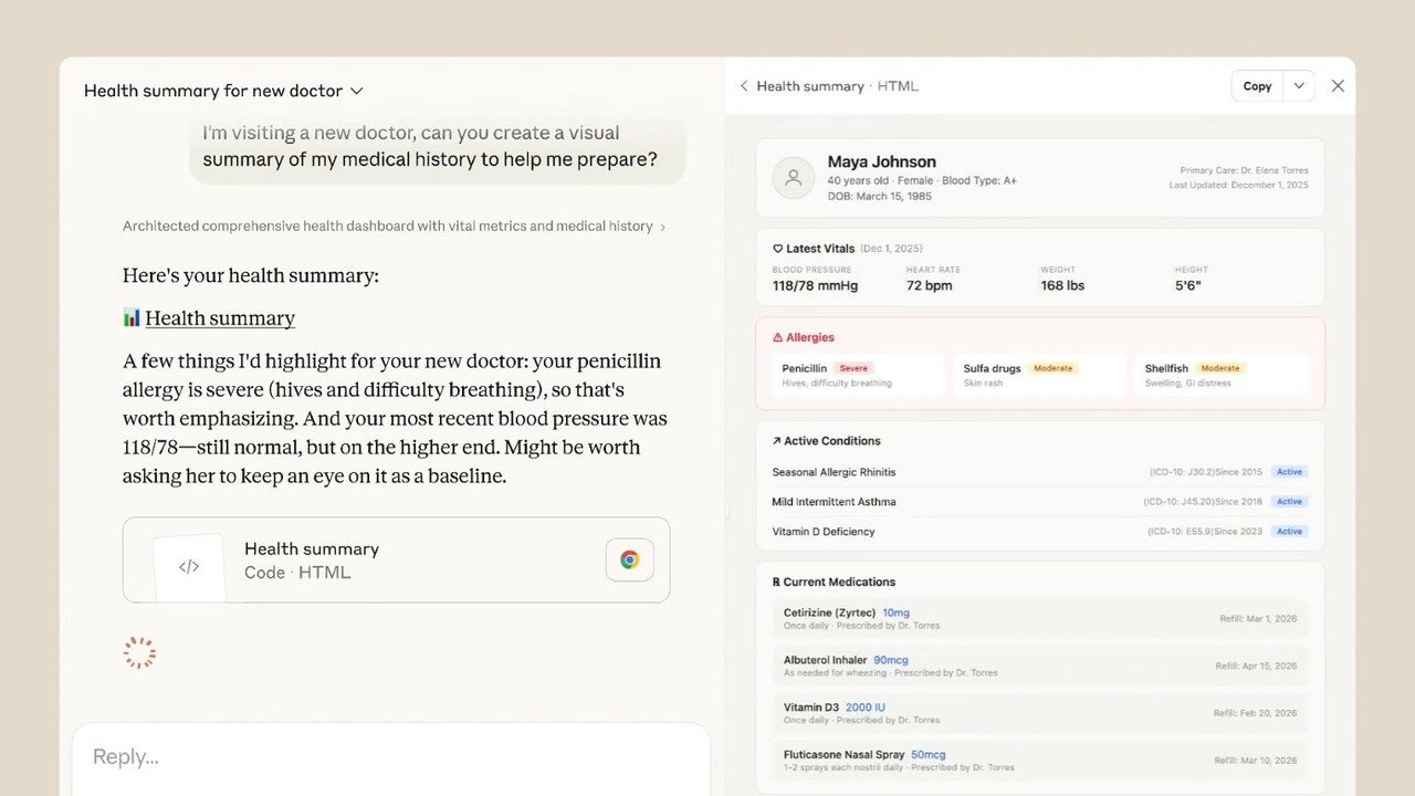 Claude Gains Health App Integrations as Anthropic Expands Into Healthcare