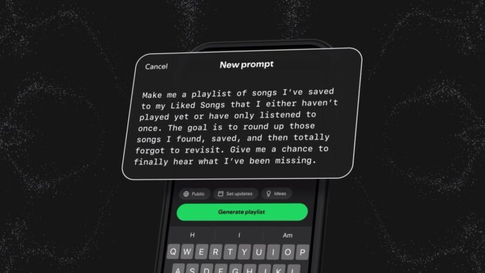 sportify prompted playlist