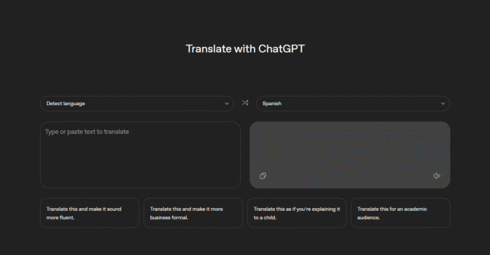 translate chatgpt