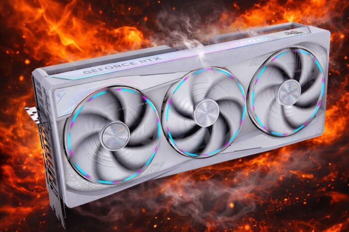 AORUS GeForce RTX 5090 fire