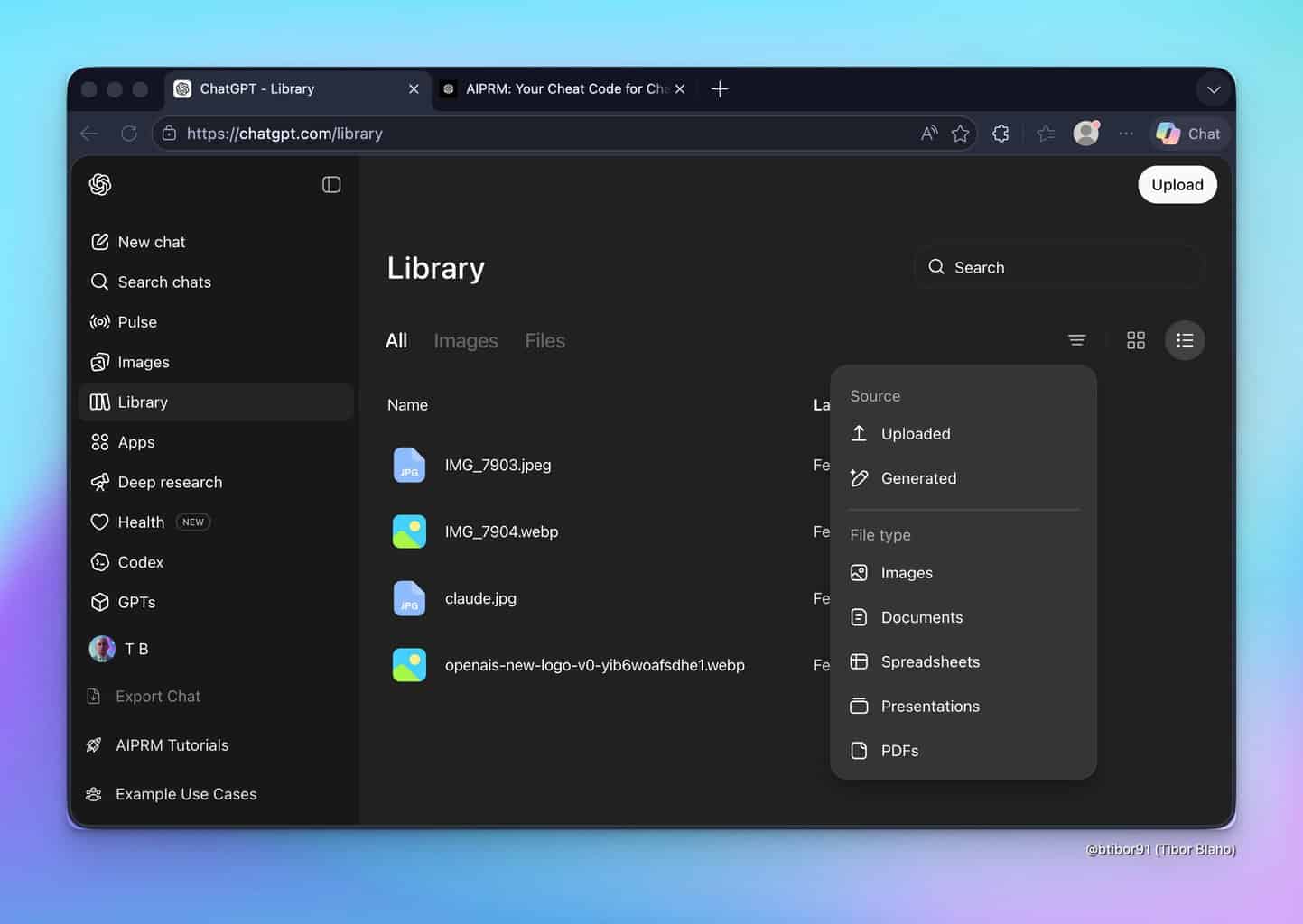Library ChatGPT