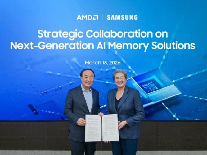 Samsung AMD AI memory solution partnership