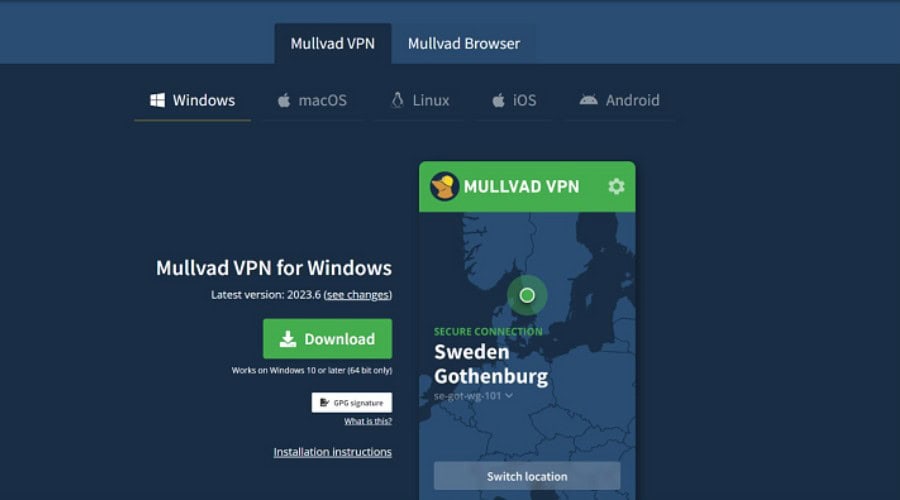 Mullvad VPN