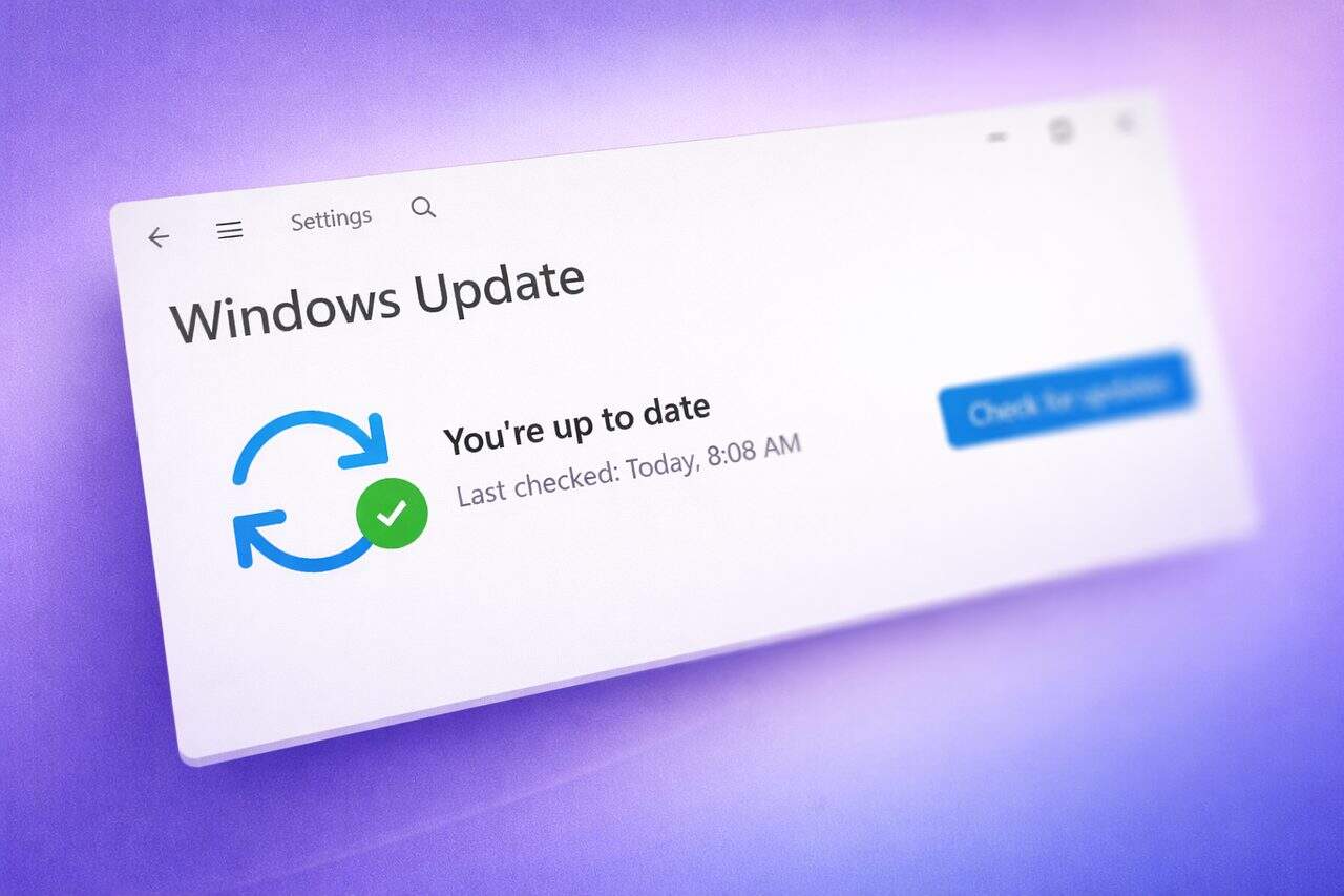 windows update delay spotted
