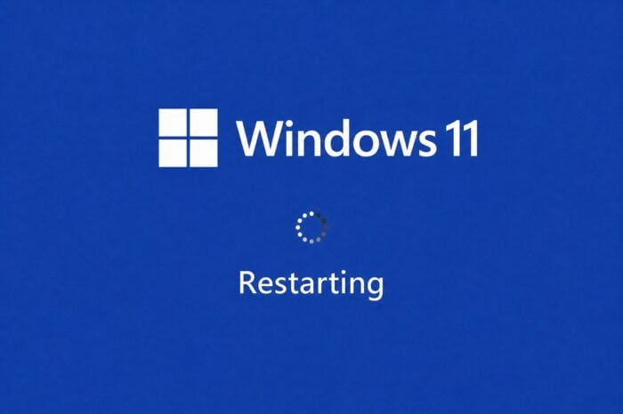 windows 11 restarting