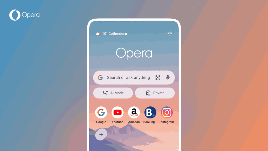 Opera Android Start Page redesign (2)