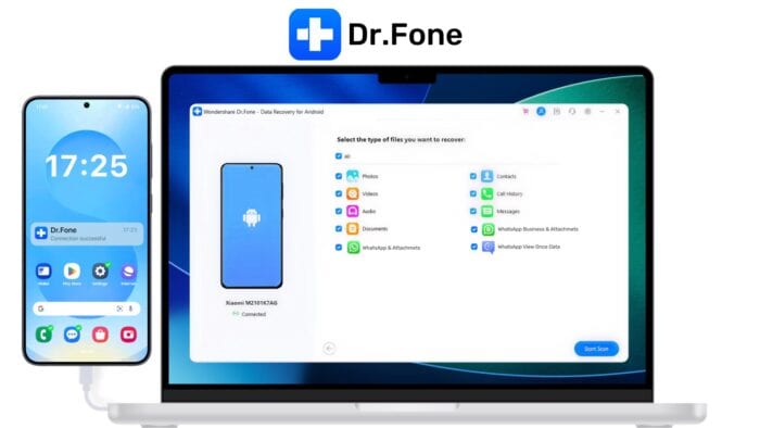 Dr.Fone Android Data Recovery Review