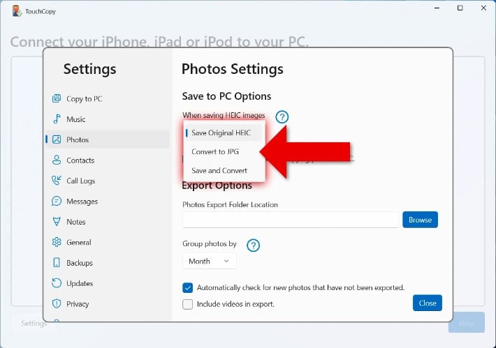 File conversion