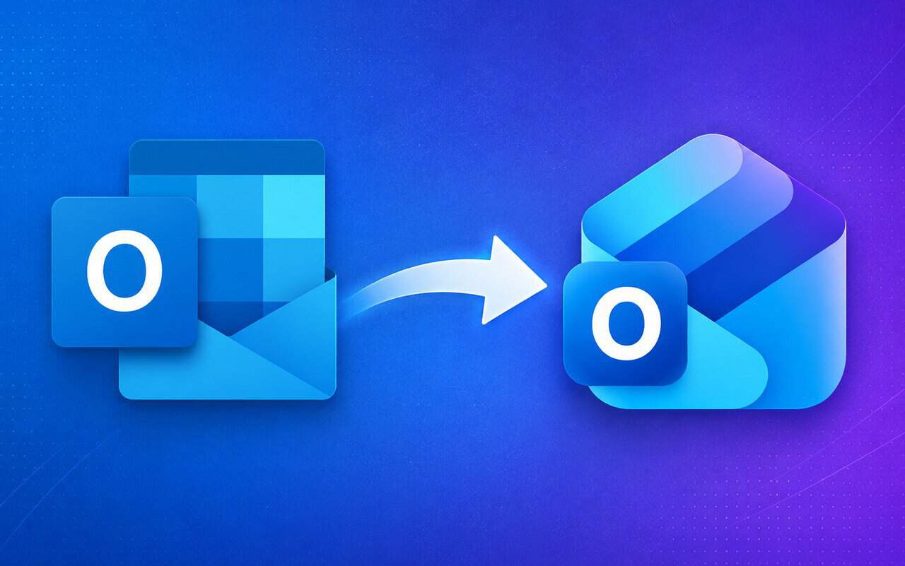 outlook classic to new