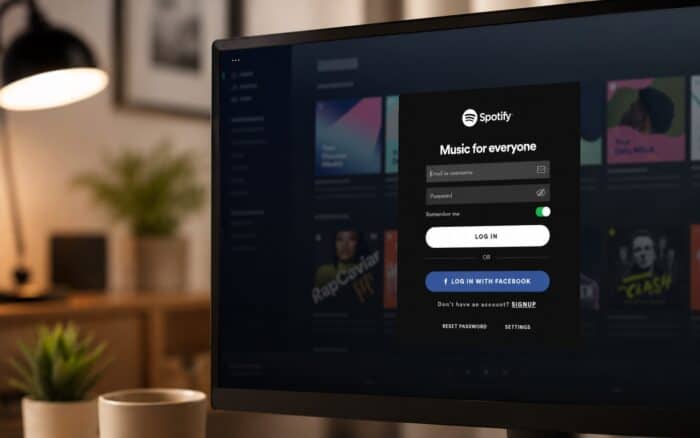 spotify login