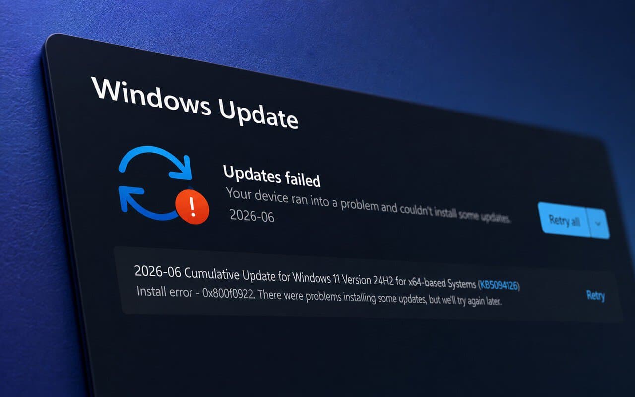 windows update error