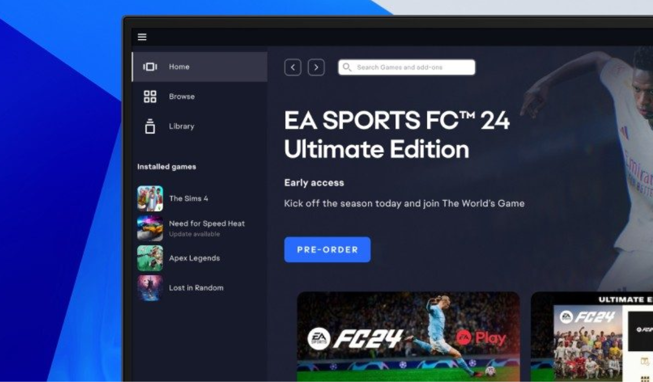 EA app not opening