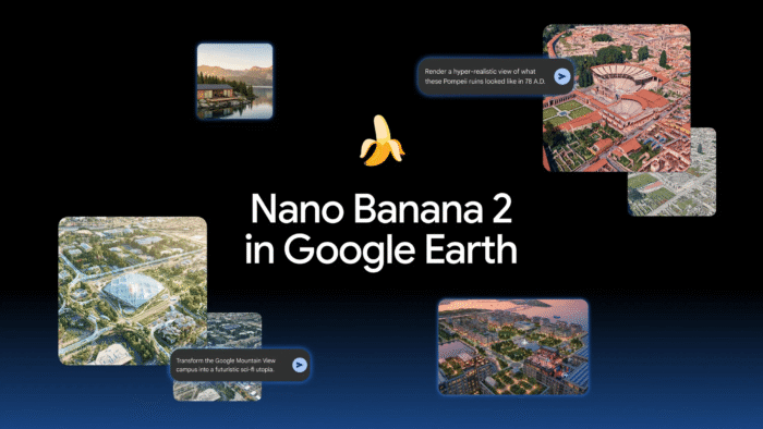 Google Earth Nano Banana 2