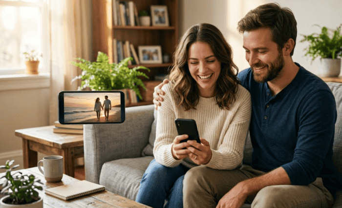 AI couple videos