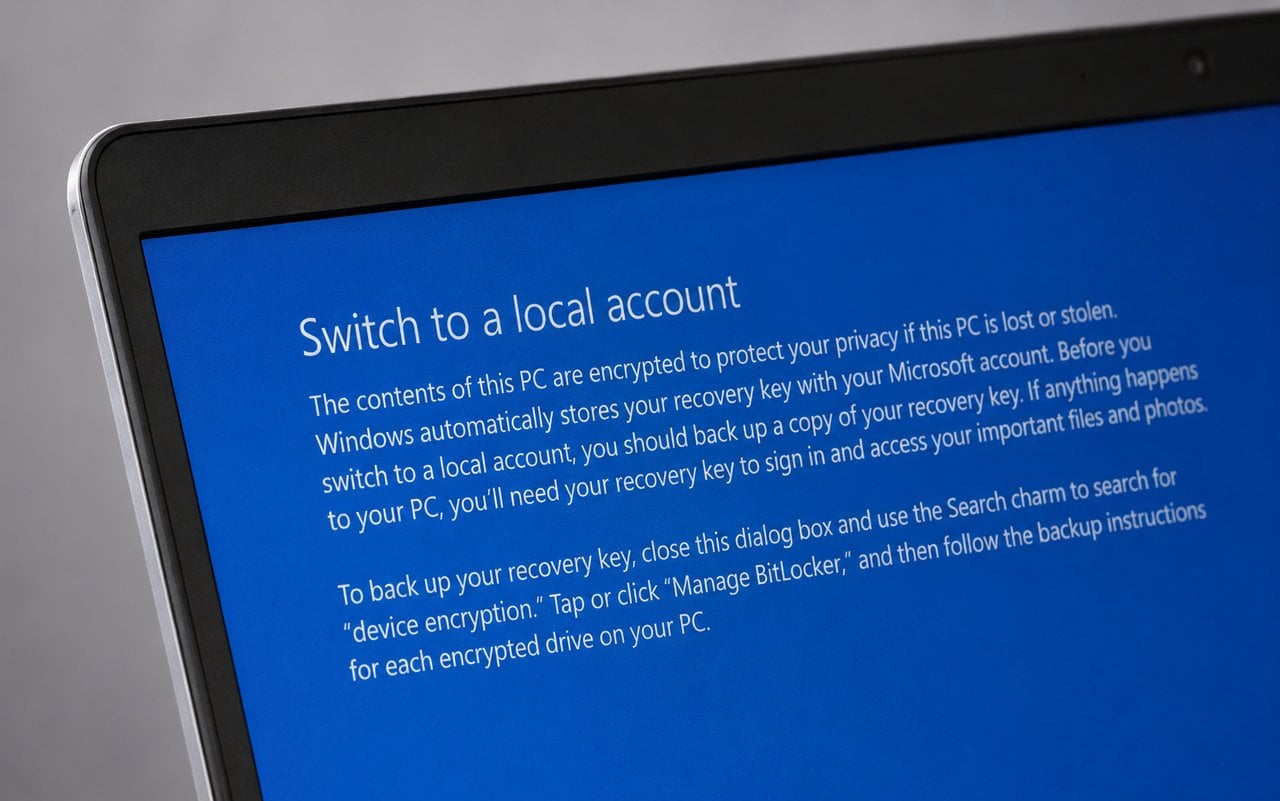 local account ui windows 11