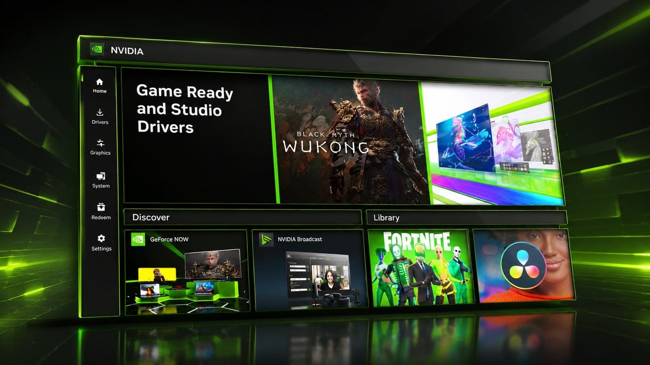 nvidia app updated