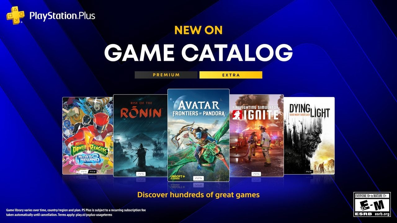 playstation catalog july