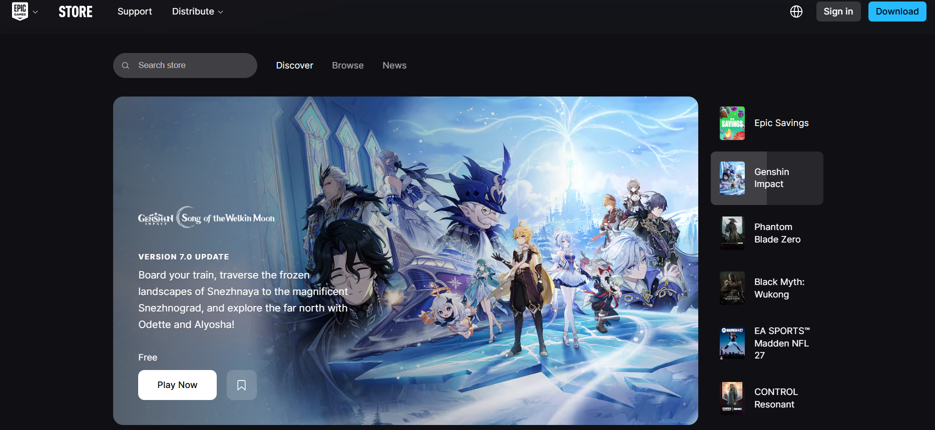 Epic Games Store Feature Image