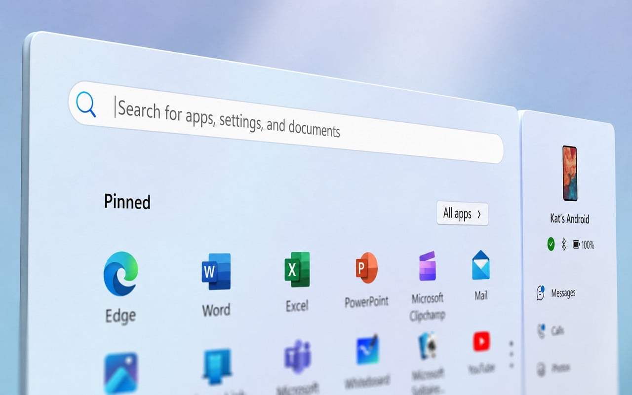 KB5120996 windows 11 start menu