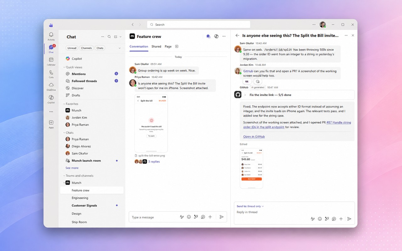 teams copilot github