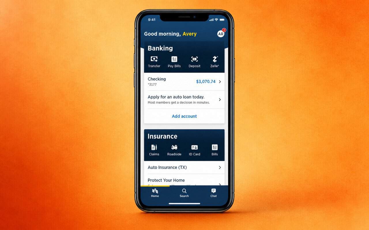 usaa app not working