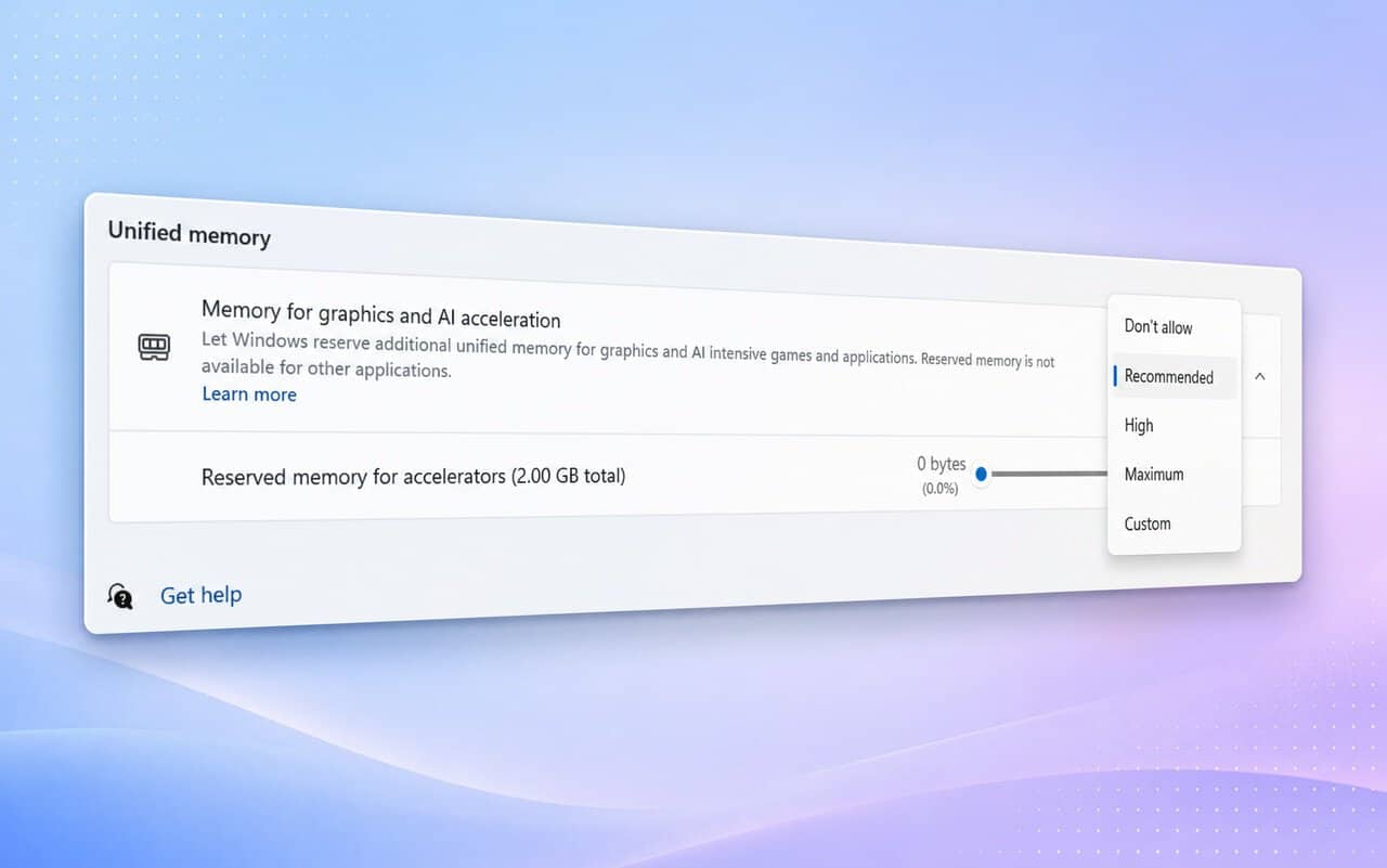windows 11 memory ai