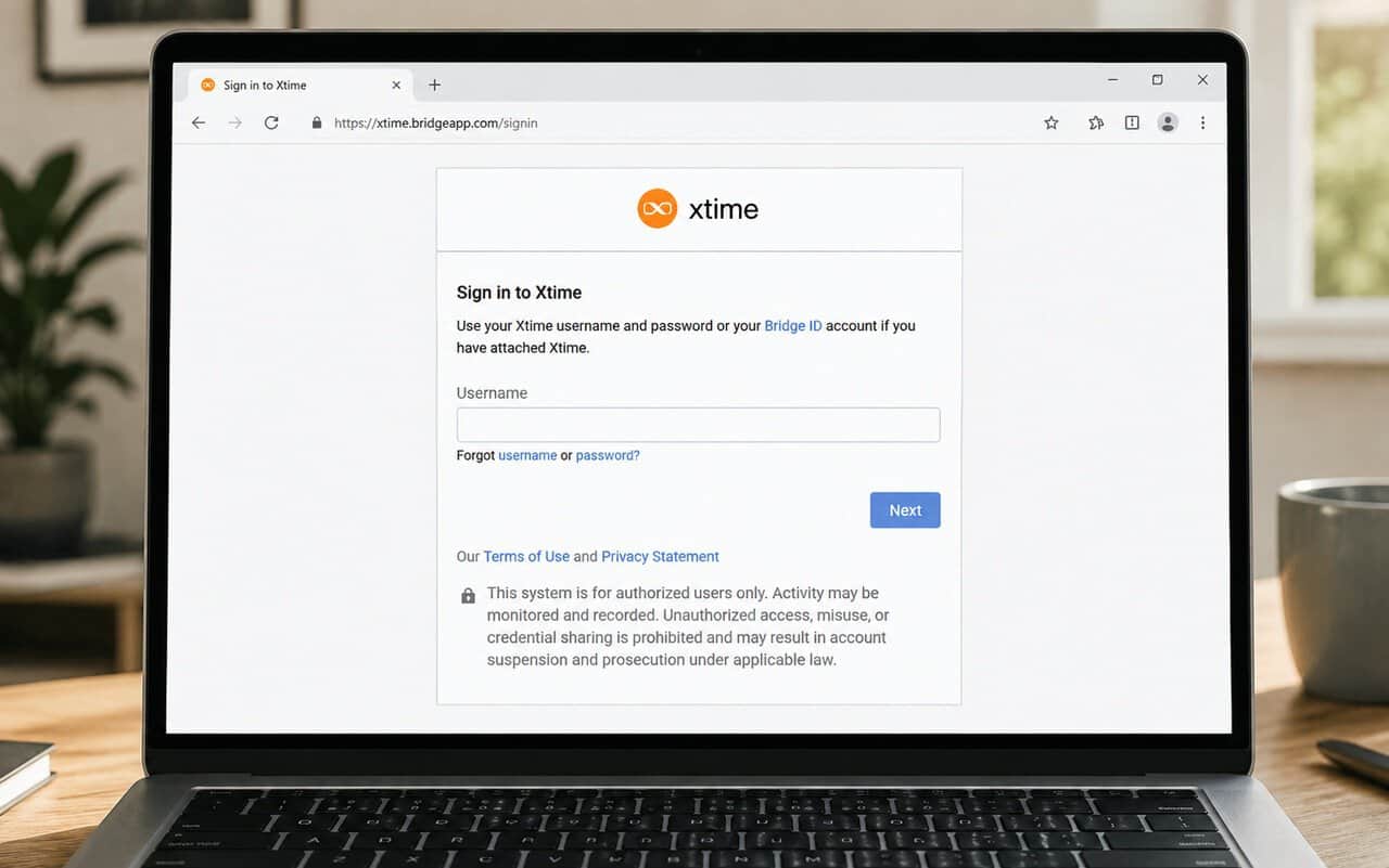 xtime login