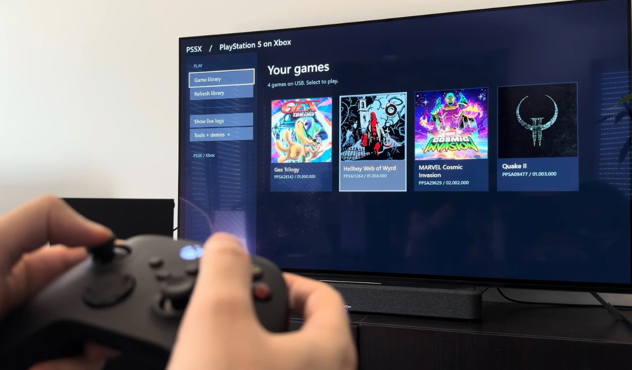 Running PS5 software on Xbox Series X - KytyPS5 on Xbox (A Research Project) PS5X on Xbox Series X