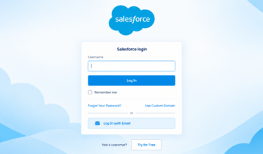 Salesforce login