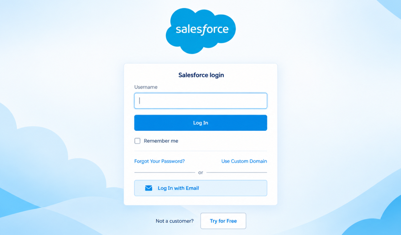 Salesforce login